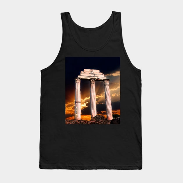 Roman Ruin Tank Top by jwwallace